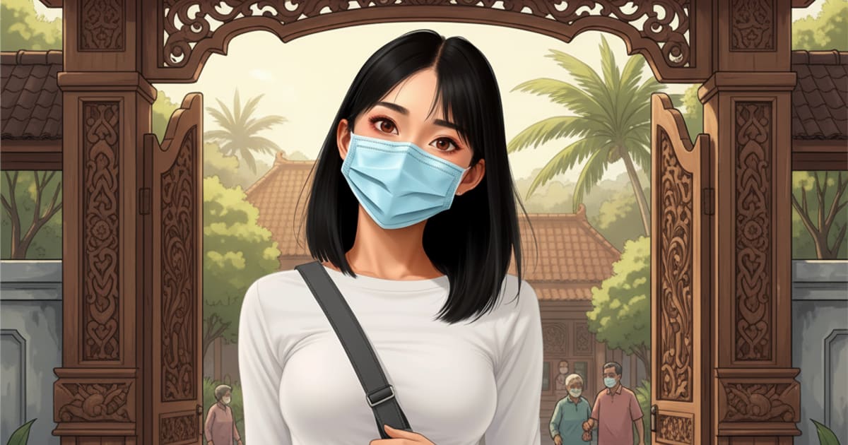 Pertemuan di Panti Tuna Netra, a Realistic comic by Farid Adiyanto