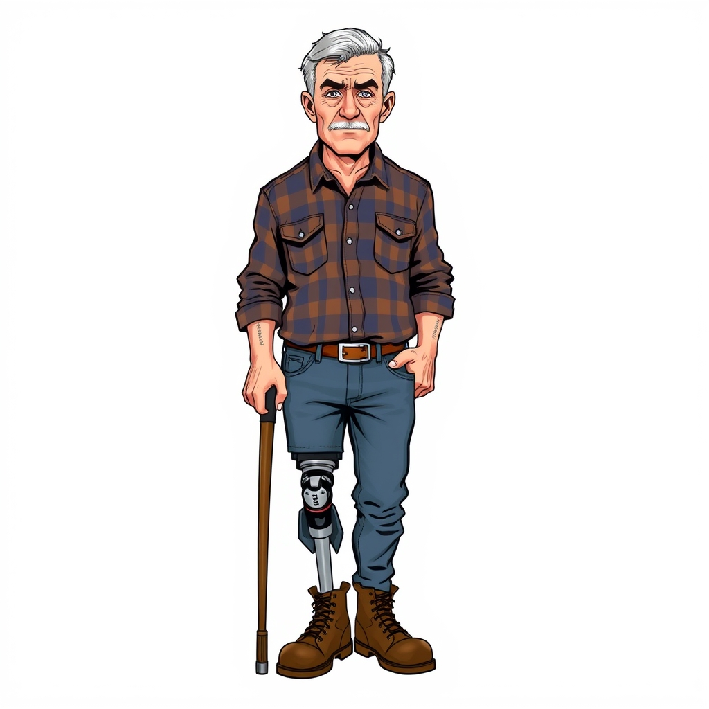 Hank — character reference for The Ghost Leg and the Coming Storm