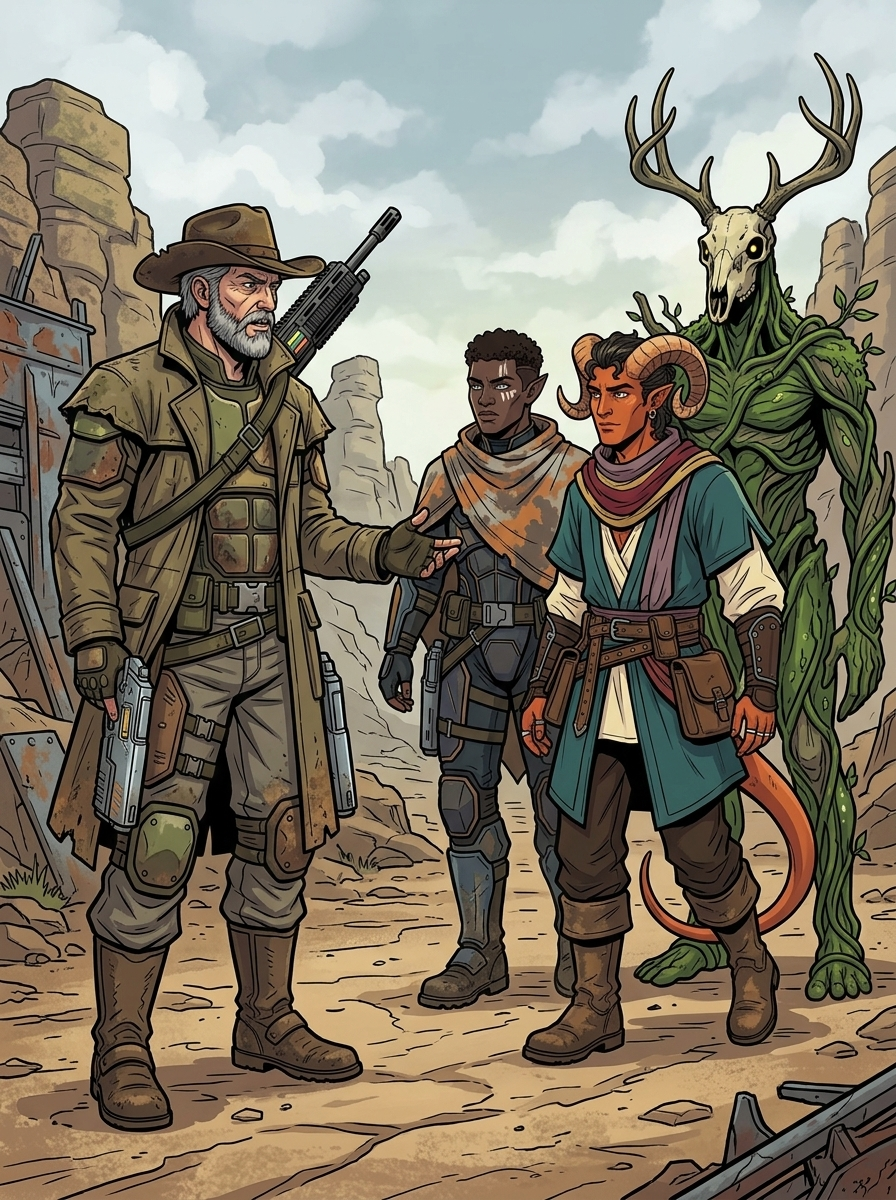 Altir's Fall — page 11 panel 1: Captain Knox asks for volunteers to board the unregistered vessel, and the heroes step up.