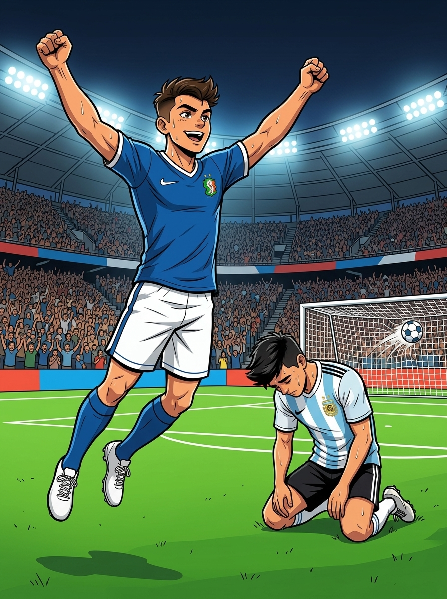 2026年世界杯：法国队的荣耀 — Comic Book AI comic by qcrao